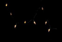 Jingles 20 Light Flame Bulb Indoor String Lights