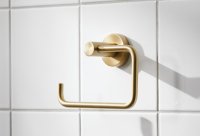 Miller Bond Toilet Roll Holder - Brushed Brass