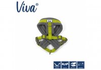 Ancol Viva Padded Harness Lime Medium 41cm-53cm