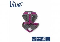 Ancol Viva Padded Harness - Purple Medium 41-53cm