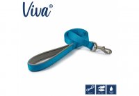 Ancol Viva Padded Lead Blue 1.8mx25mm