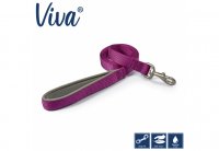 Ancol Viva Padded Lead - Purple 1.8mx25mm