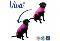Ancol Viva Reversible Coat - Pink/Purple 40cm Medium