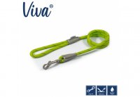 Ancol Viva Rope Lead Reflective - Lime 1.07m x 10mm