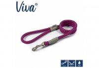 Ancol Viva Rope Lead Reflective - Purple 1.07m x 12mm