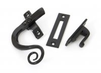 Black Locking Monkeytail Fastener - LH