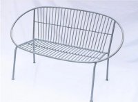 Minster Stylish 130cm Grey 2 Seater Bench