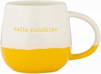 Price & Kensington Hello Sunshine Mug 340ml White/Yellow
