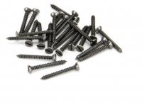 Pewter 6 x 1¼" Countersunk Screws (25)