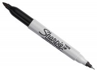 Sharpie® Twin Tip Permanent Marker Black
