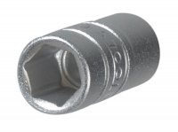 Teng Hexagon Socket 6 Point Regular 1/4in Drive 8mm