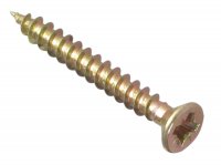 ForgeFix Multi-Purpose Pozi Compatible Screw CSK ST ZYP 3.5 x 35mm (Box of 200)