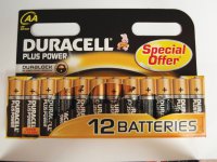 Duracell Plus Power Batteries - Aa Pack Of 12