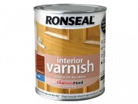 Ronseal Interior Quick Drying Varnish Satin 750ml - Medium Oak