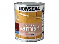 Ronseal Interior Quick Drying Varnish Satin 750ml - Teak