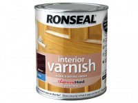 Ronseal Interior Quick Drying Varnish Satin 750ml - Walnut