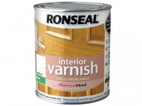 Ronseal Interior Quick Drying Varnish Satin 750ml - Ash