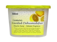 green jem lemon scented dehumidifier 500ml