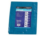 BlueSpot Tools Tarpaulin 1.9 x 2.9m (6 x 9ft)