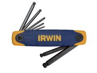 IRWIN® Folding Ball End Hexagon Key Set 7 Piece (2-8mm)