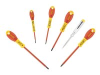 STANLEY® FatMax® VDE Insulated Screwdriver Set 6 Piece