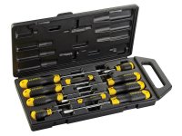 STANLEY® Cushion Grip Screwdriver Set 10 Piece