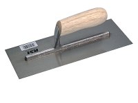 R.S.T. Plasterer's Finishing Trowel Grade B Banana Wooden Handle 11 x 4.1/2in