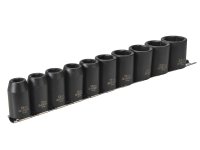 Teng 9121 Impact Socket Set of 10 Metric 1/2in Drive