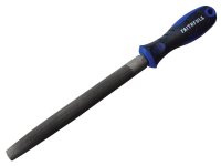 Faithfull Handled Half-Round Second Cut Engineers File 200mm (8in)