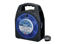 Masterplug Case Reel 240V 13A 4-Socket Thermal Cut-Out 20m