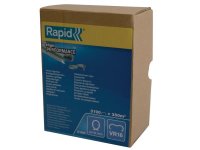 Rapid VR16 Fence Hog Rings Pack 3190 Galvanised Boxed