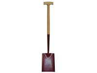 Faithfull Solid Socket Shovel Square No.000 T-Handle
