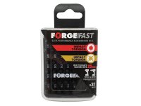 ForgeFix ForgeFast PZ/TX Compatible Impact Bit Set 31 Piece