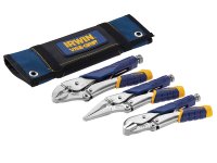 Irwin Fast Release Locking Pliers Set of 3 7R 9LN & 10WR