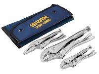 Irwin TVG73 Locking Pliers Set, 3 Piece