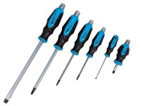 BlueSpot Tools Hex Bolster Screwdriver Set 6 Piece