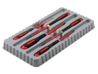 Bahco BE-9872SL ERGO Slim VDE Insulated Screwdriver Set 5 Piece