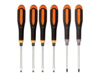 Bahco ERGO Through Blade Screwdriver Set 6 Piece