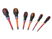 Bahco Mixed Insulated ERGO Screwdriver Set 6 Piece