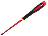 Bahco ERGO Slim VDE Insulated Slotted Screwdriver 3.0 x 100mm