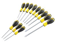 Stanley Tools 0-60-212 Essential Screwdriver Set, 12 Piece