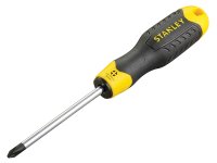 Stanley Tools Cushion Grip Screwdriver Phillips Tip PH2 x 100mm