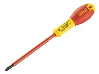 Stanley Tools FatMax® VDE Insulated Screwdriver Pozidriv Tip PZ2 x 125mm