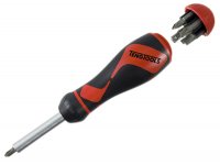 Teng MDR908 Ratchet Driver & Bit Set of 6