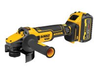 DeWalt DCG409T1 XR FlexVolt Advantage Grinder 125mm 18V 1 x 6.0Ah Li-ion