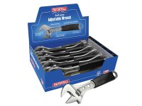 Faithfull Contract Adjustable Spanner 250mm Display (10)