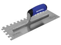 Faithfull Prestige Notched Trowel 330 x 115mm (13 x 4.1/2in) 10mm Notch