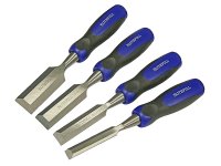 Faithfull Bevel Edge Butt Chisel Set 4 Piece