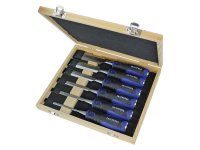 Faithfull Soft Grip Chisel Set + Storage Box 6 Piece