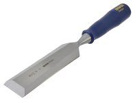Irwin M444 Bevel Edge Chisel Blue Chip Handle 38mm (1.1/2in)